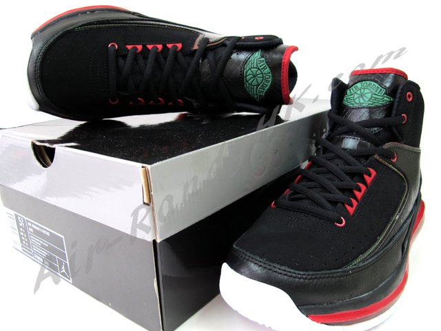 Air Jordan 2.0 - Black/Red/Green