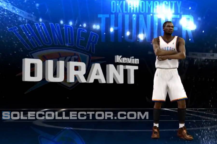 Nike Zoom KD IV Christmas NBA2K12