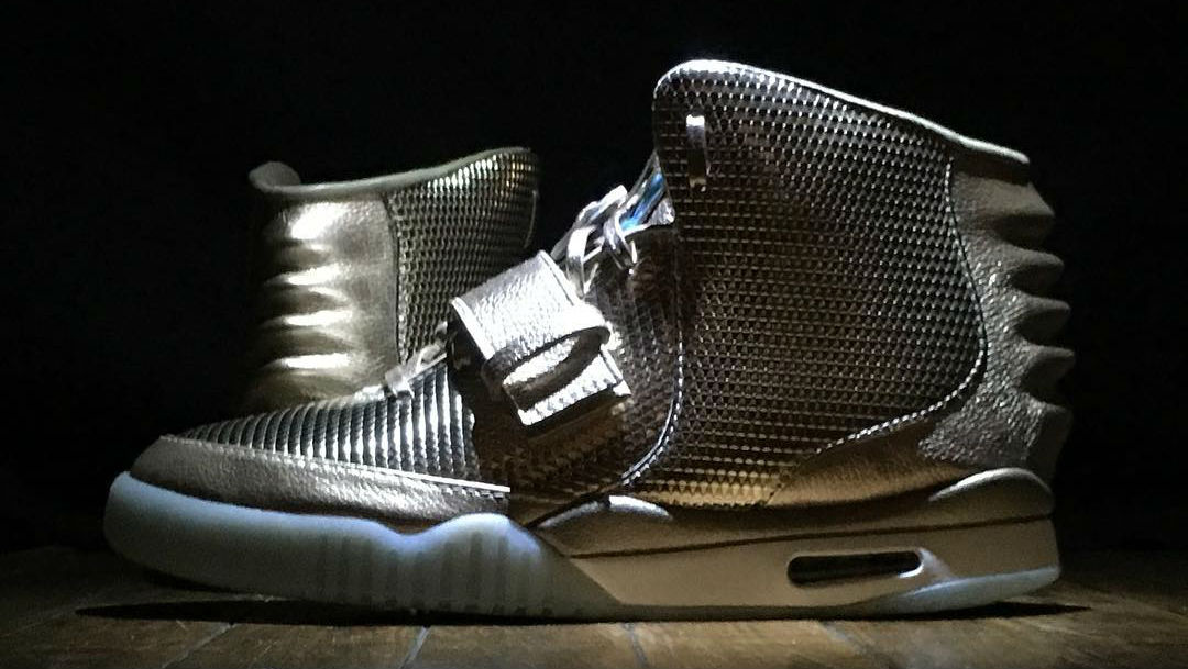 gold yeezys