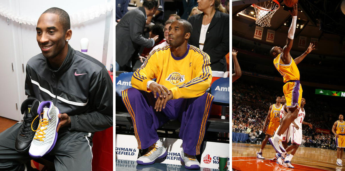 Kobe Bryant Scores 20,000th Point wearing Nike Zoom Kobe III China (1)