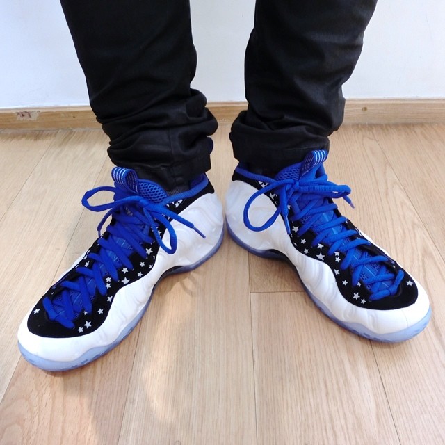 nike foamposite shooting stars