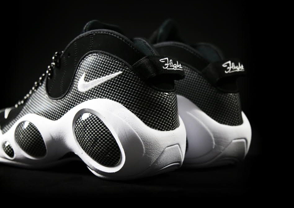 air zoom flight 95 black metallic silver