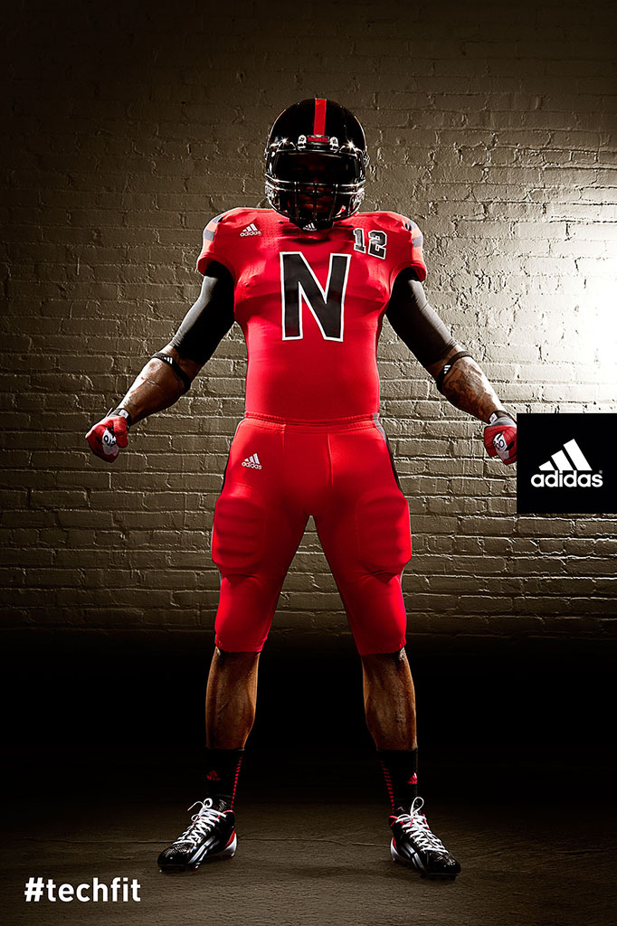 Nebraska Cornhuskers adidas TECHFIT Uniforms for Unrivaled Game (1)