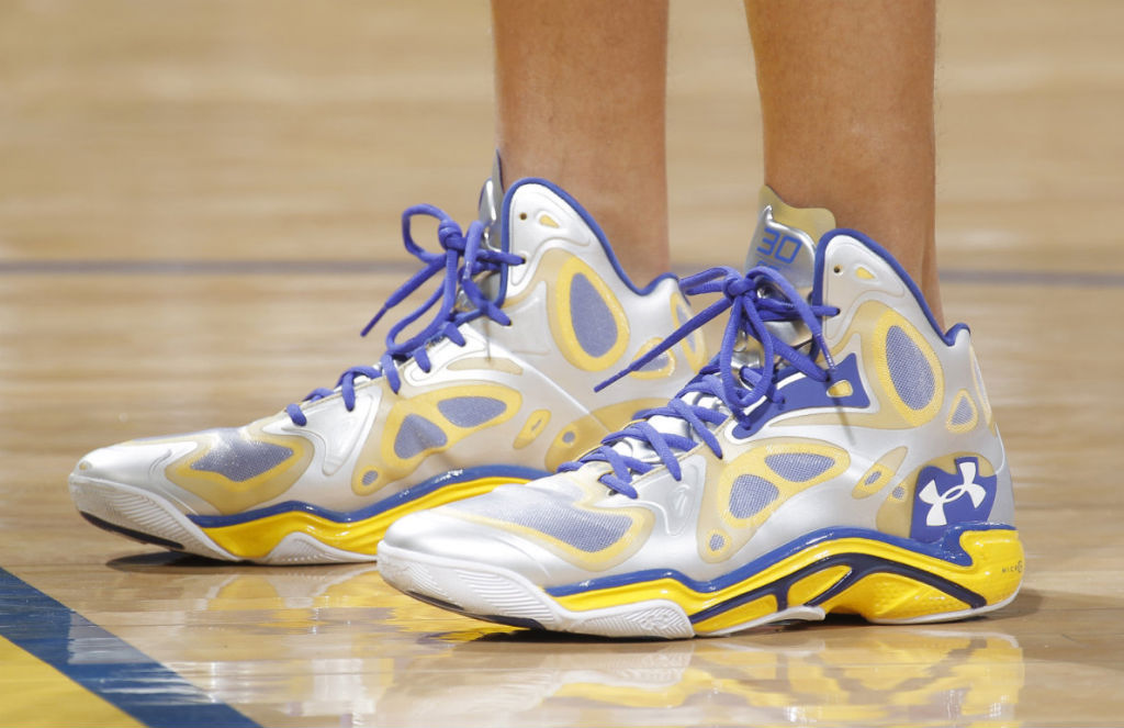 Stephen curry on sale anatomix shoes