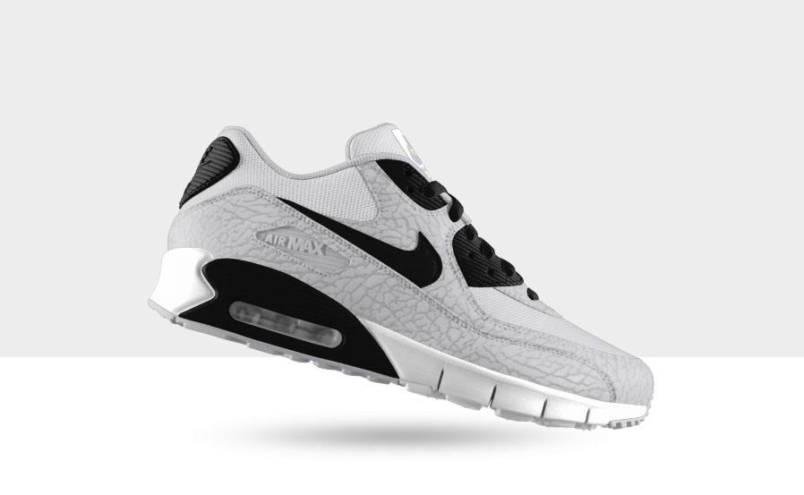 Elephant Print Hits the Nike iD Air Max 90 Complex