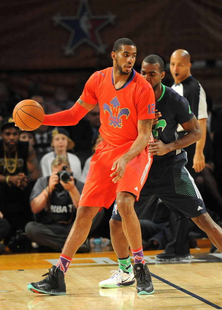 LaMarcus Aldridge wearing Nike Air Max Hyperposite All-Star