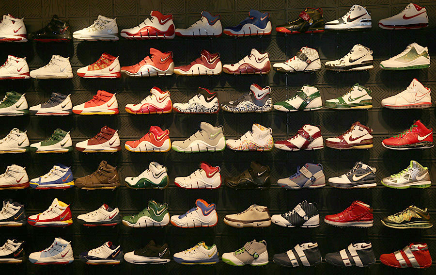 all lebron shoes ever made online -