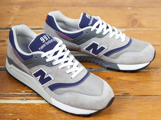 new balance 997 navy red