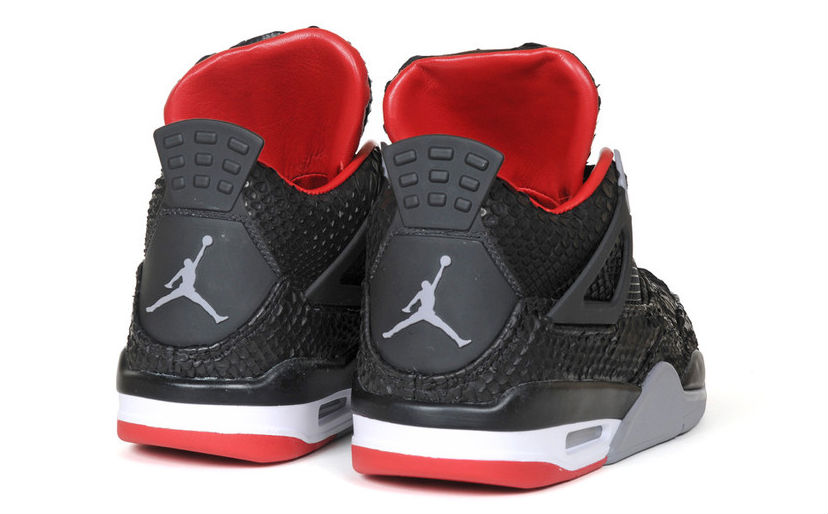 Air Jordan IV 4 Black Python by JBF Customs (6)