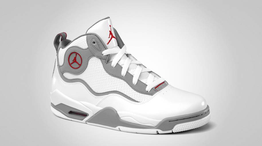 Jordan TC White Varsity Red Stealth 453853-102