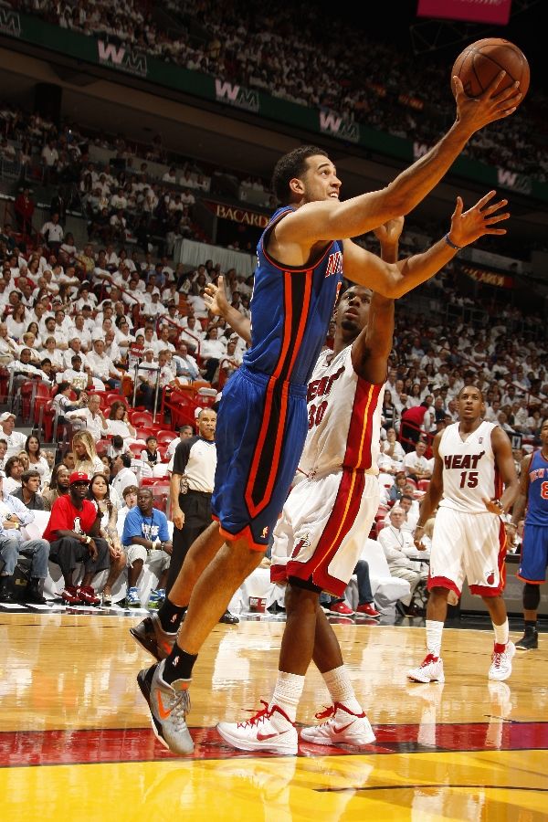 Landry Fields wearing Nike Kobe VII Wolf