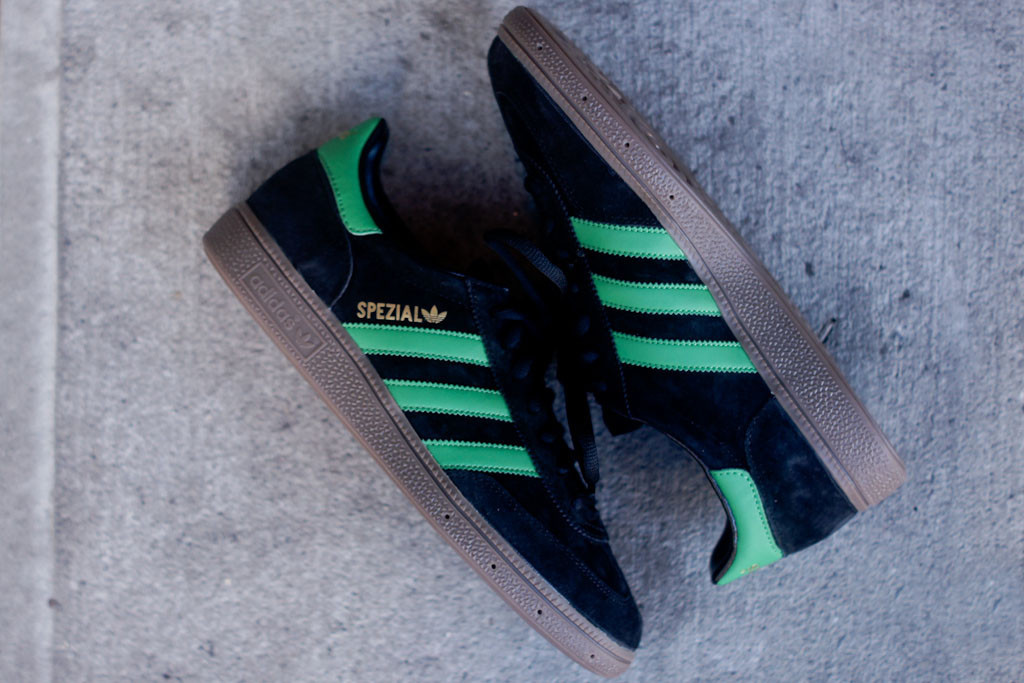 adidas spezial black and green