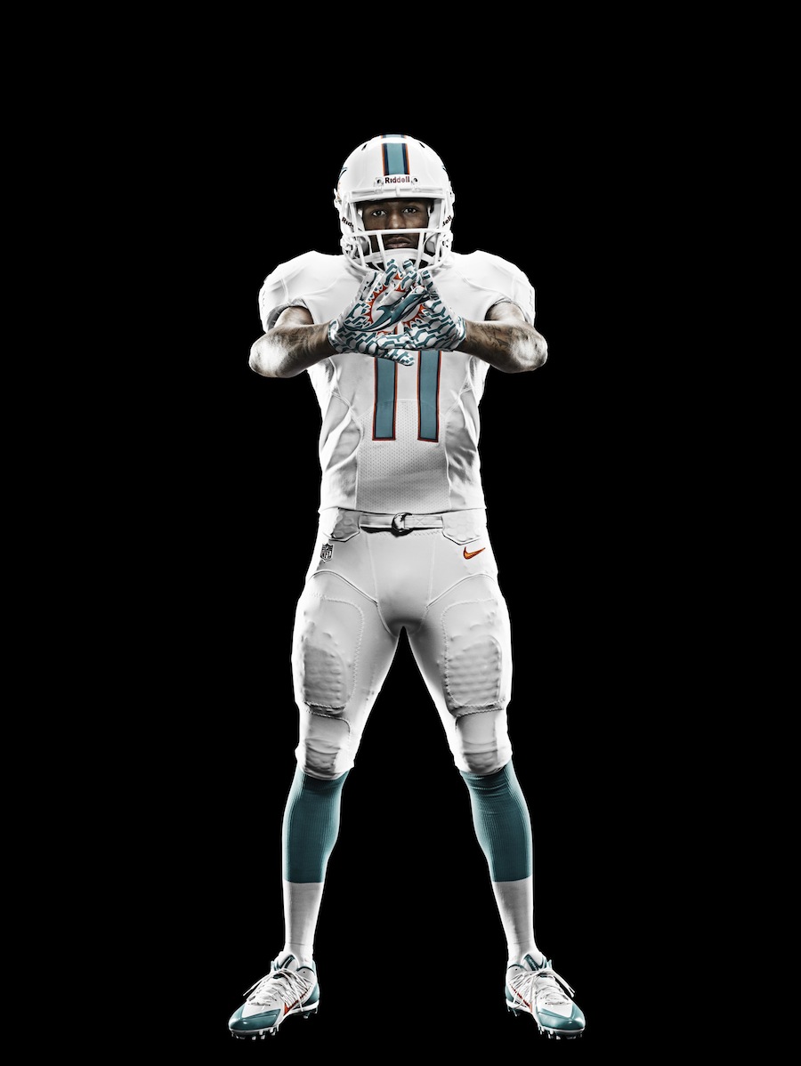 miami dolphins 2013 uniform