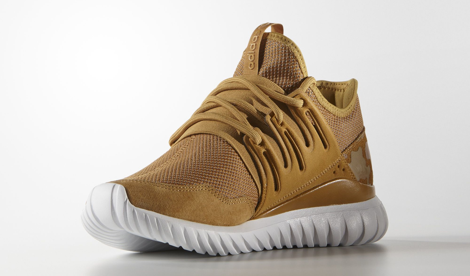 adidas tubular radial tan