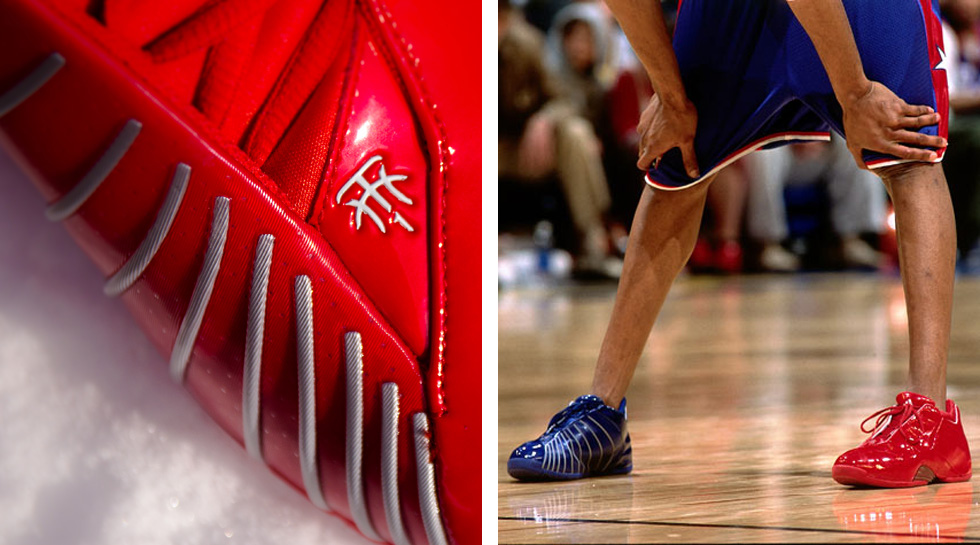 tmac 3 red and blue