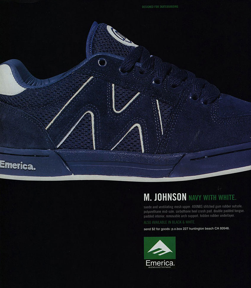 Marc johnson 2024 emerica shoe