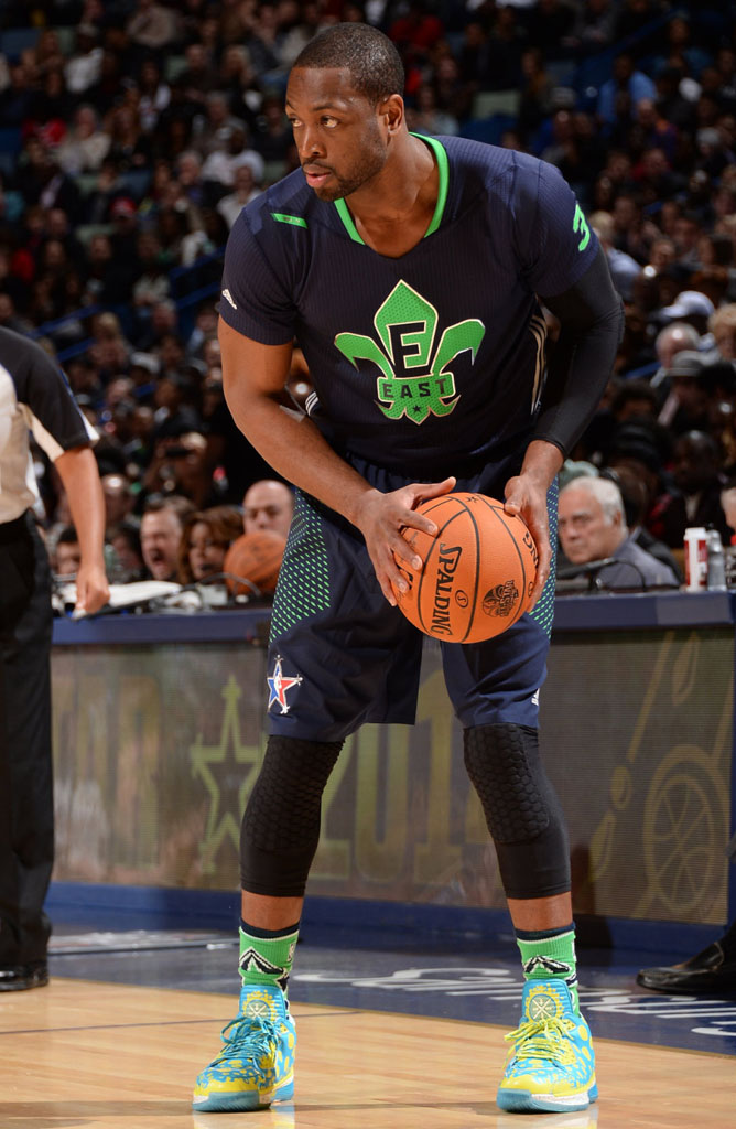 Dwyane Wade wearing Li-Ning Way of Wade 2 All-Star PE