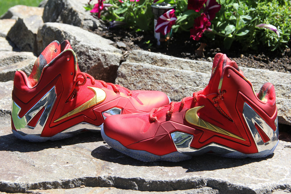 Lebron 11 sale elite red