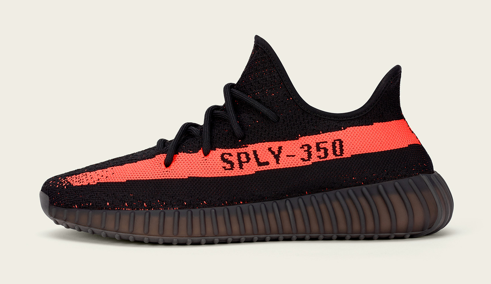 Yeezy Boost Black Red Profile