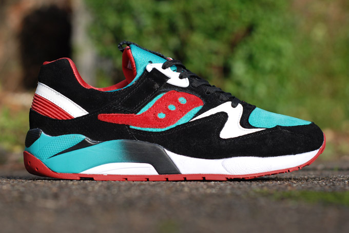 saucony grid 9000 x bait