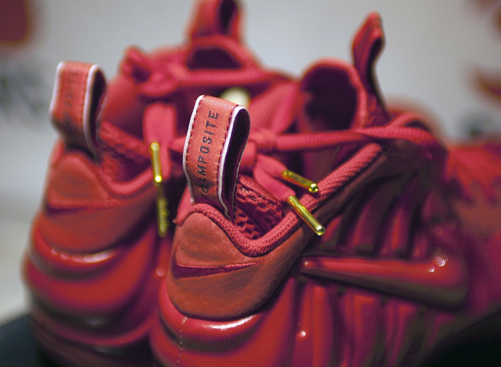 nike air foamposite pro gym red