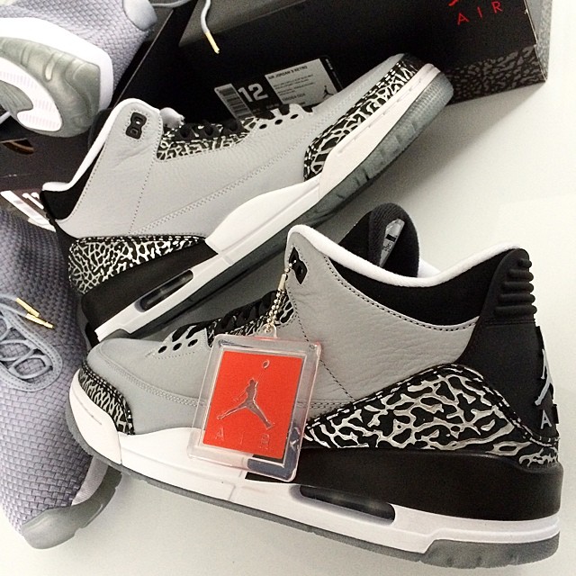 DJ Skee Picks Up Air Jordan III 3 & Air Jordan Future Wolf Grey