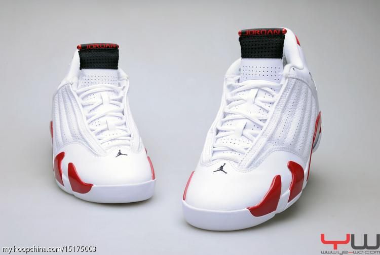 jordan retro 14 red and white