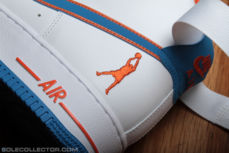 Nike Air Max 1 in White, Photo Blue & Total Orange - EUKICKS