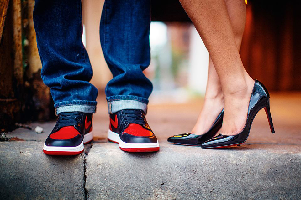 nimit in the 'Bred' Air Jordan 1 Retro