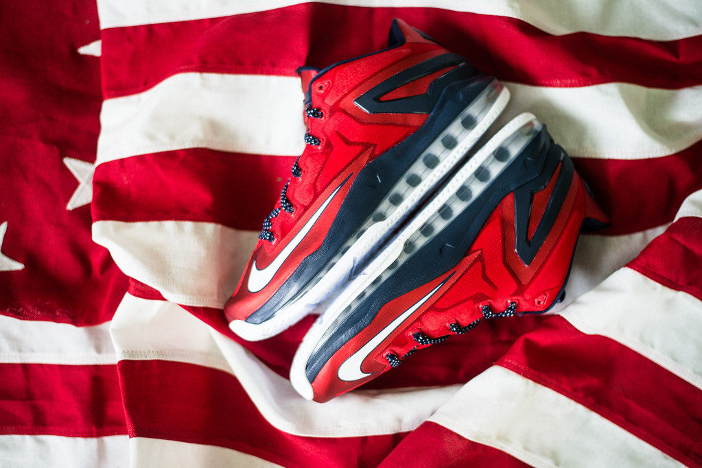 Lebron 11 low store red