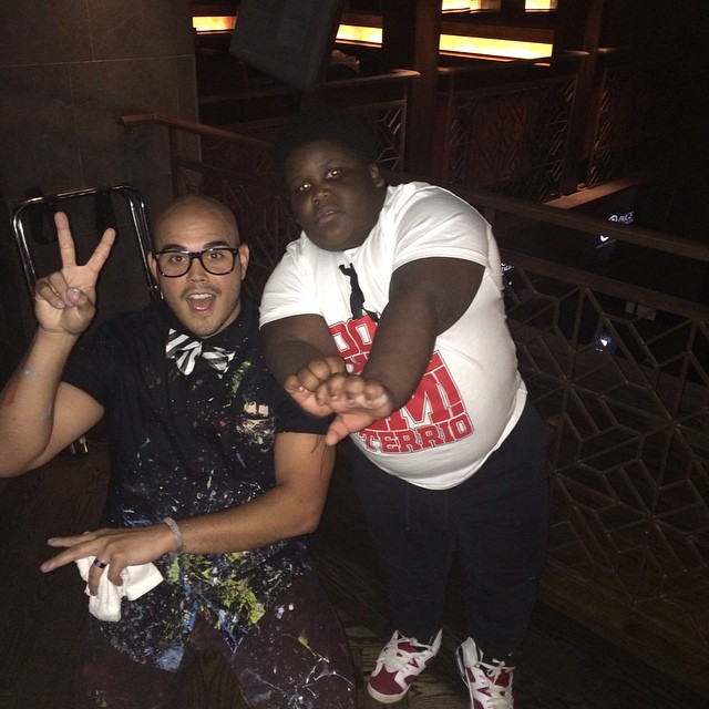 TerRio wearing Air Jordan VI 6 Carmine