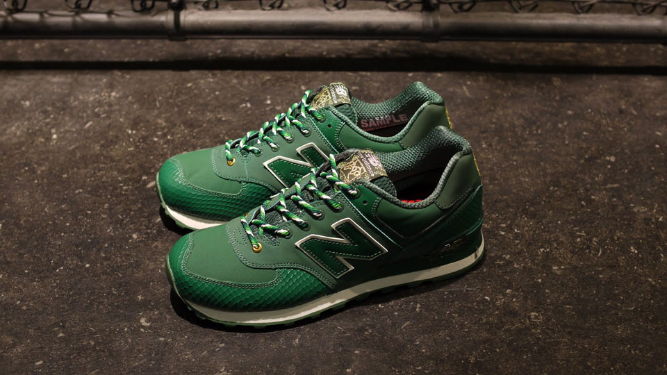 New Balance ML574 "Year of the Snake" - Green Sole
