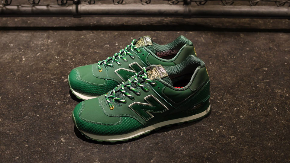 New balance clearance ml574 green