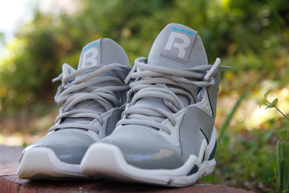 Reebok kamikaze 3 store femme gris