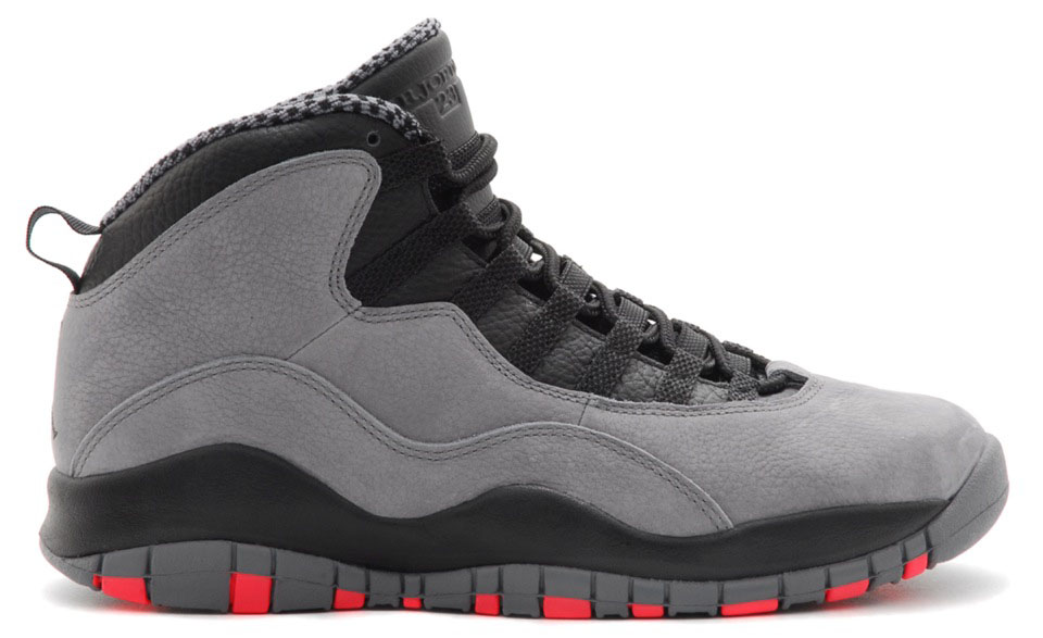 Air Jordan 10 Cool Grey / Infrared (5)