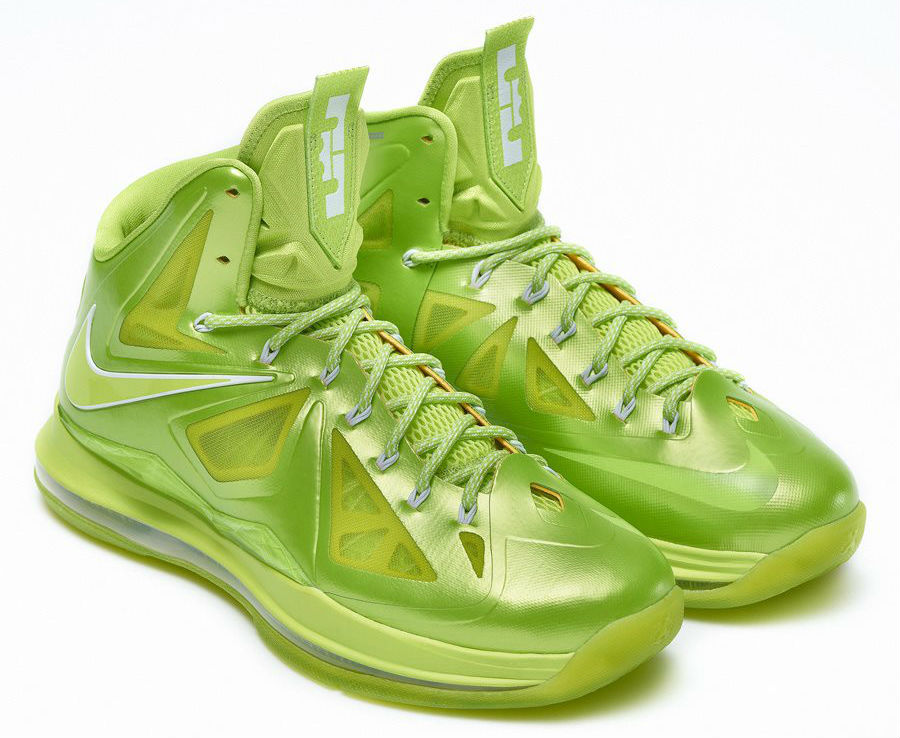 Nike LeBron X iD Green (2)
