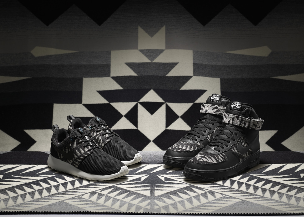 Pendleton Woolen Mills x Nike N7 Collection Roshe and Air Force 1
