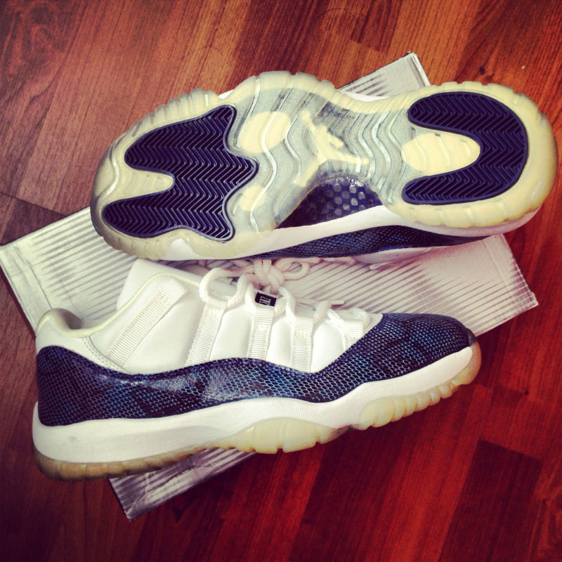 Spotlight // Pickups of the Week 6.23.13 - Air Jordan XI 11 Retro Low Snakeskin by YoungSk8