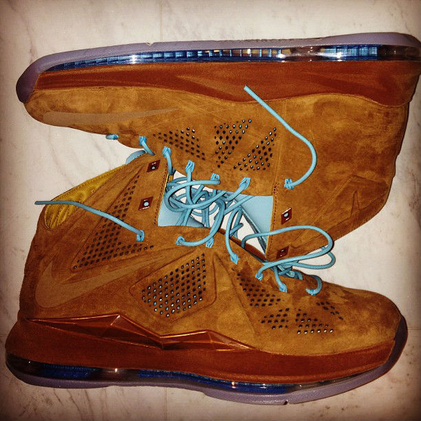 Nike Sportswear LeBron X Brown Suede