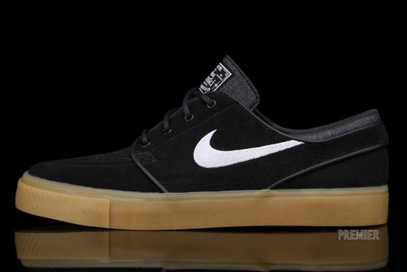 nike janoski black and gum