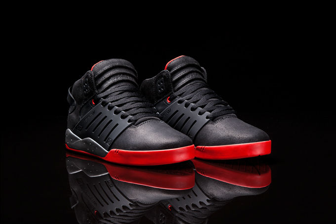 Supra Skytop III Black Oiled Suede (2)