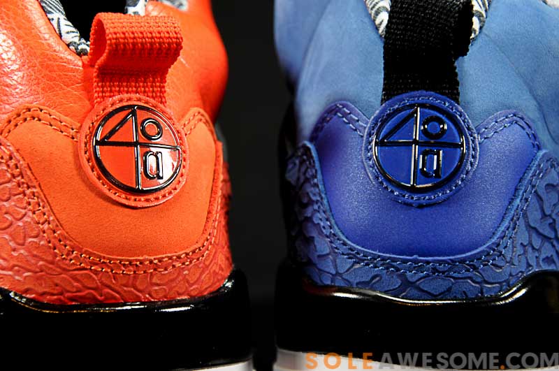 Jordan Spiz'ike New York Knicks - Blue vs. Orange Comparison