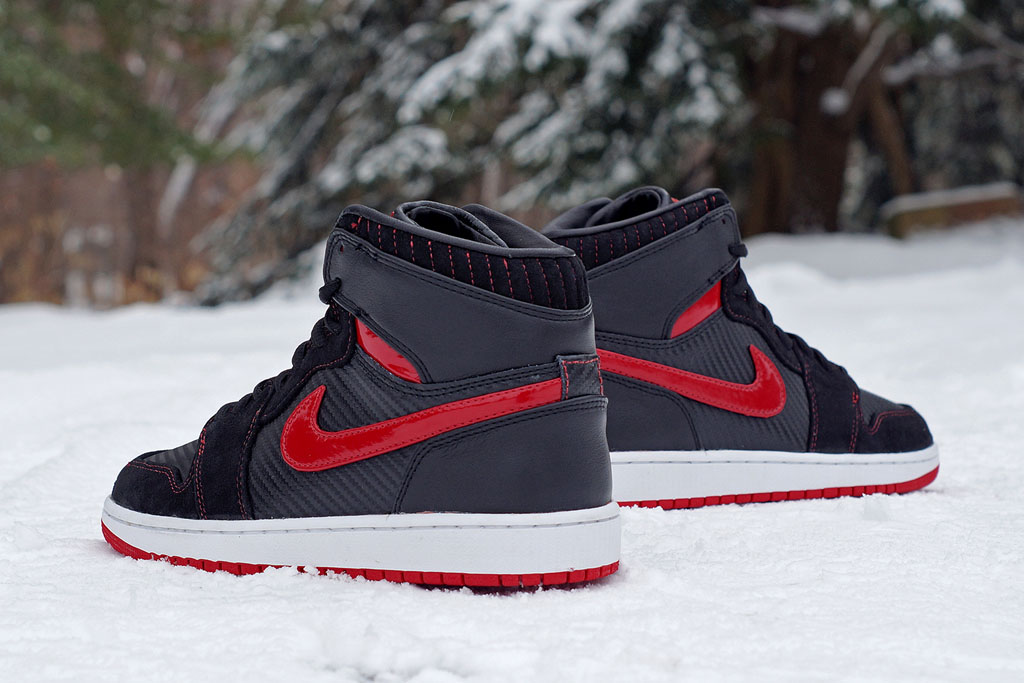 Air Jordan 1 Carbon Fiber, Suede & Patent Leather by JBF Customs (3)