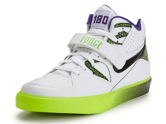 Nike Auto Force 180 - White/Volt-Purple 