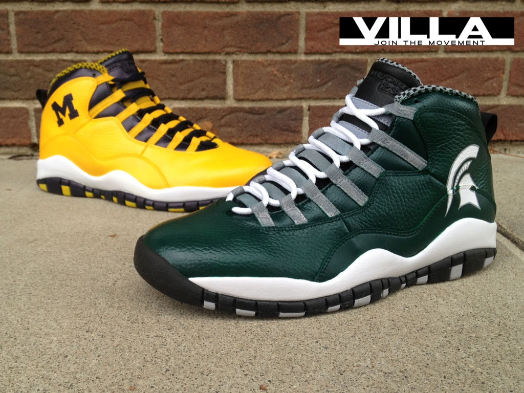 Air Jordan 10 X 'A State Divided' for VILLA by Mache Custom Kicks (3)