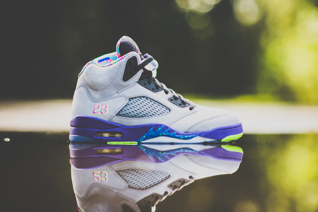 jordan retro 5 bel air