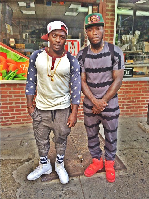 Nate Robinson wearing Nike Air Yeezy II 2 Red October