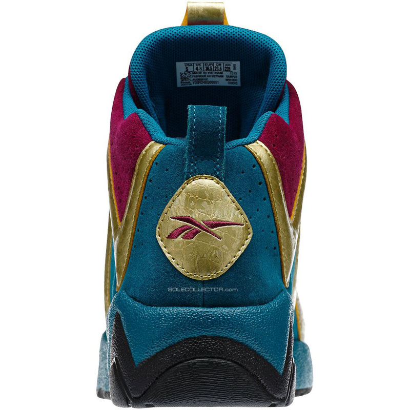 Reebok Kamikaze II 2 Burgundy/Gold-Blue M44060 (4)