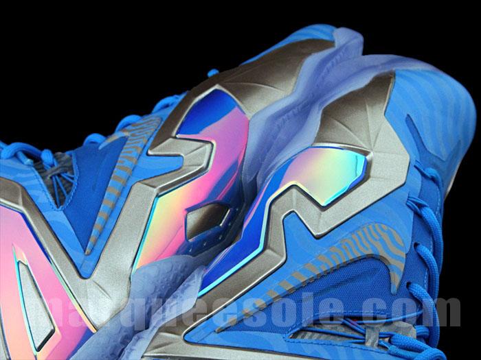 Nike LeBron XI 11 Elite Blue 3M (7)