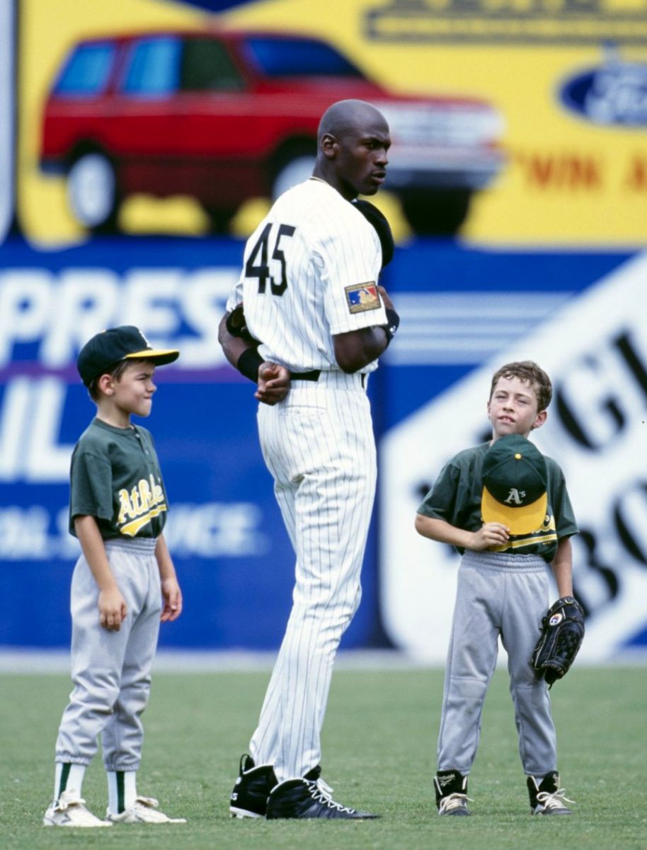 Flashback // Michael Jordan in the Air Jordan IX PE Baseball Cleat